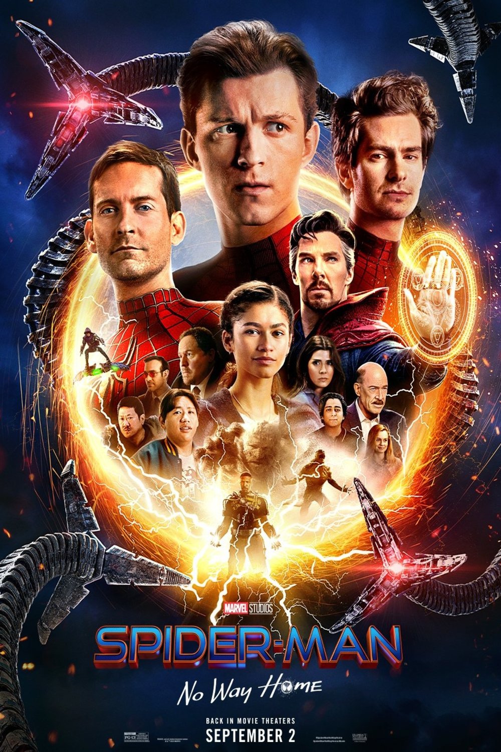 L'affiche du film Spider-Man: No Way Home