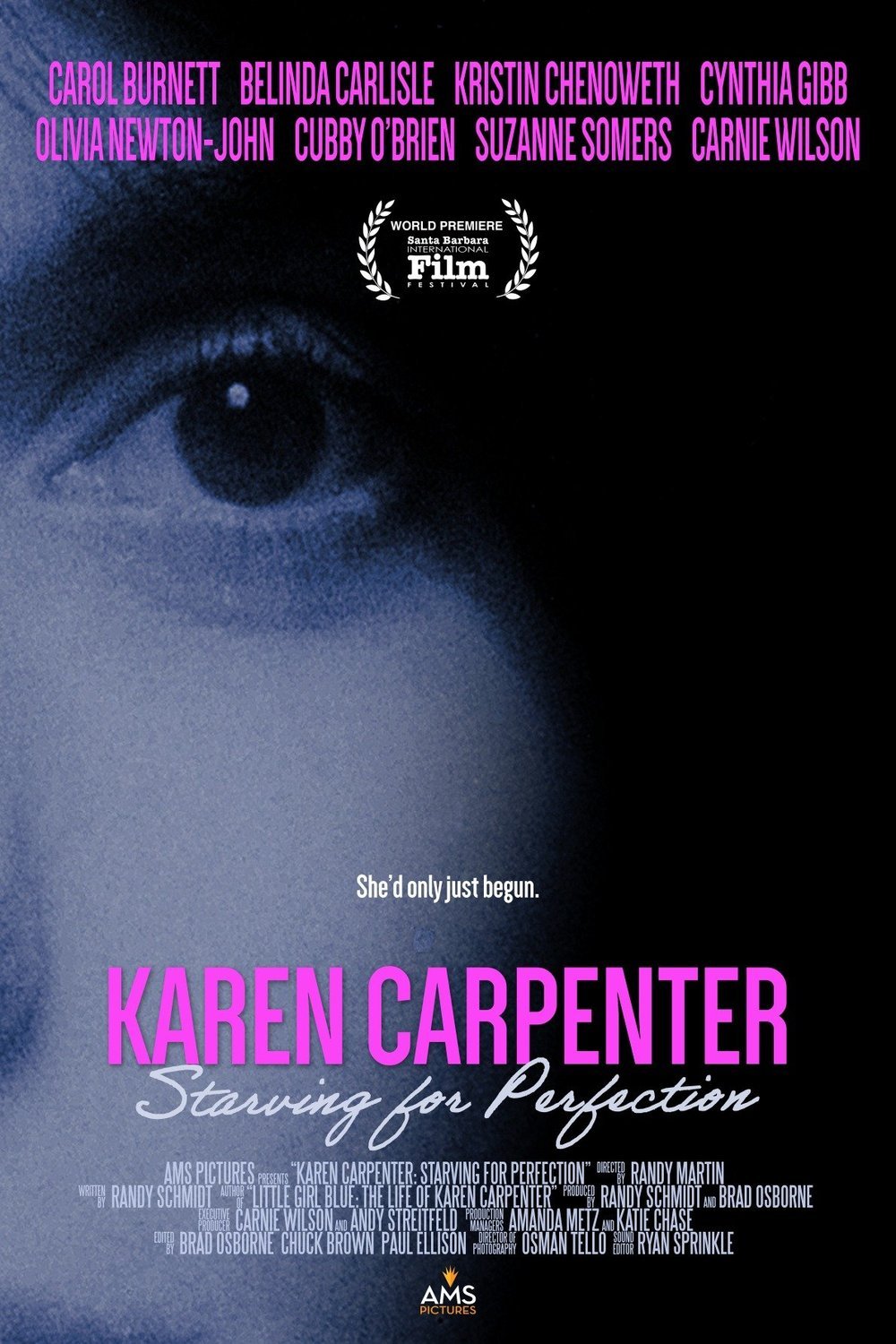 L'affiche du film Karen Carpenter Starving for Perfection