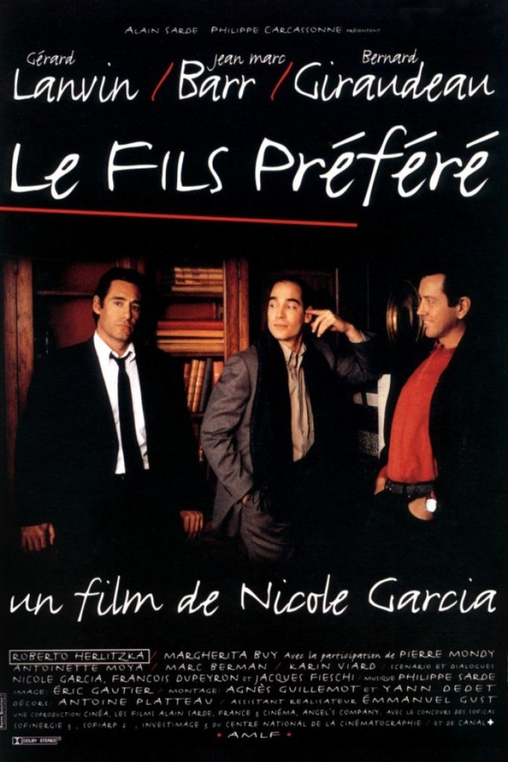 L'affiche du film Le fils préféré