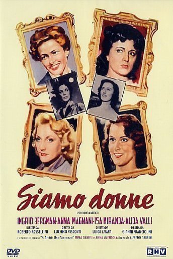 L'affiche du film Siamo donne