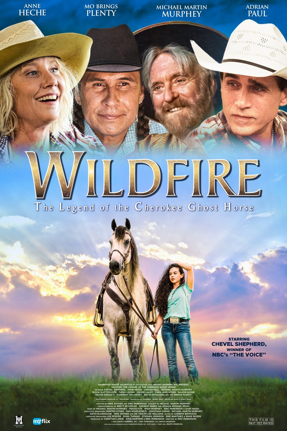 L'affiche du film Wildfire: The Legend of the Cherokee Ghost Horse