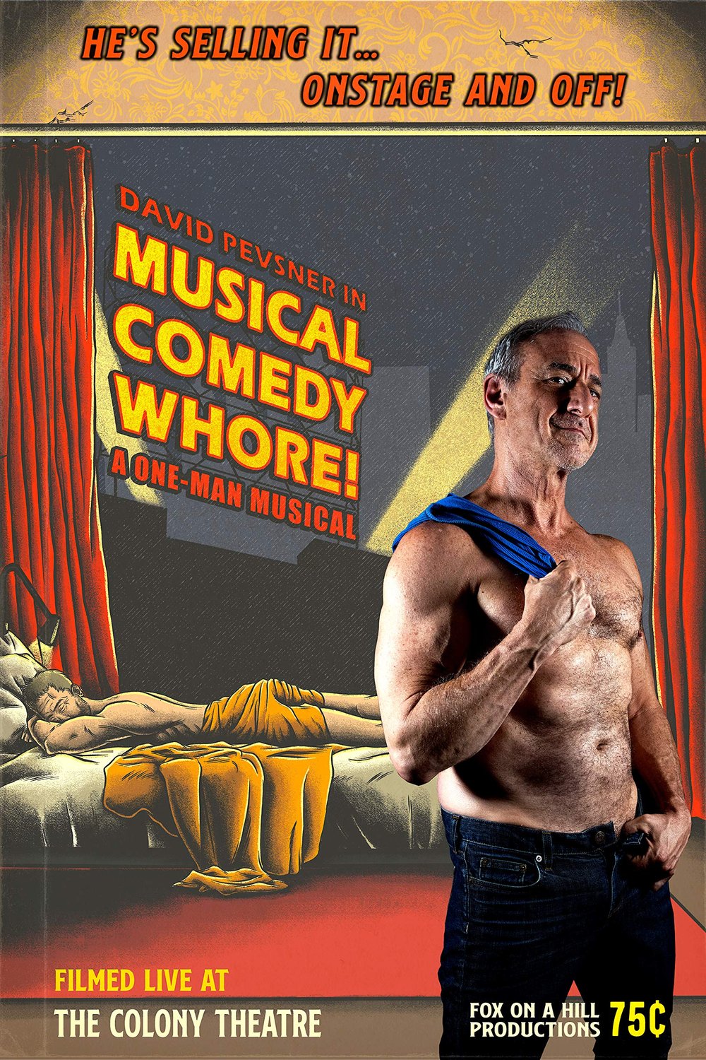 L'affiche du film Musical Comedy Whore!