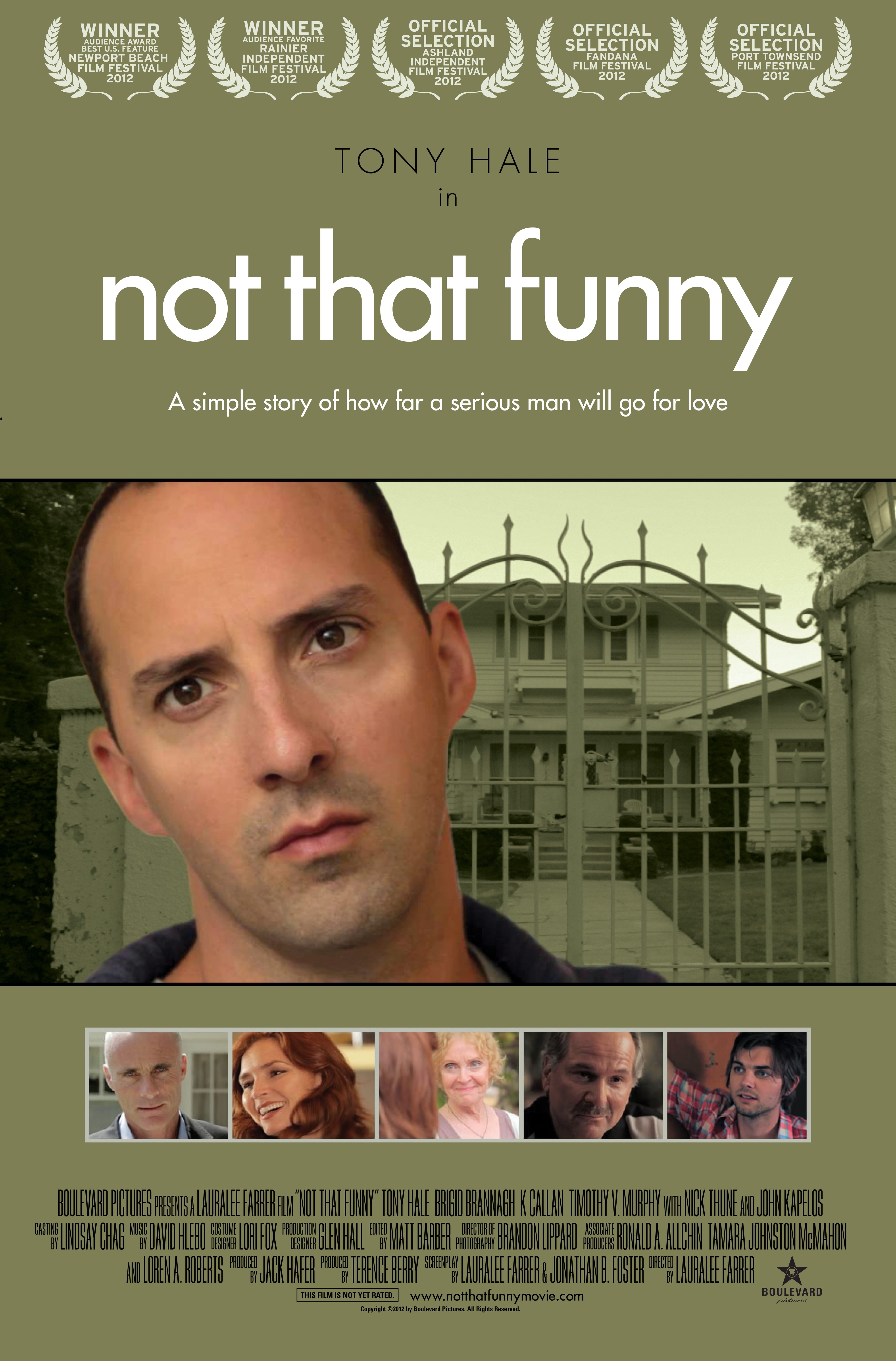 L'affiche du film Not That Funny