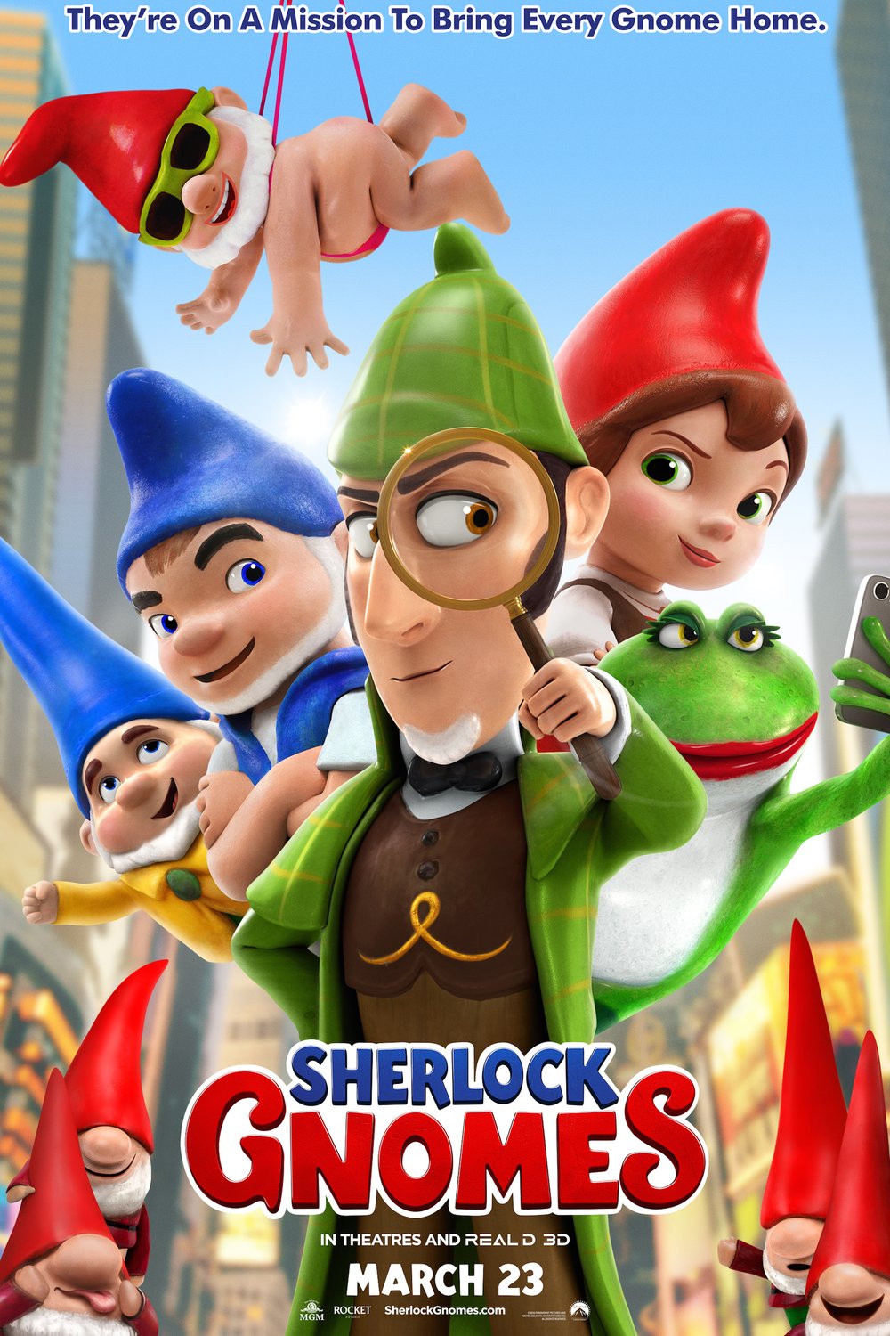 Poster of the movie Sherlock Gnomes [2018]