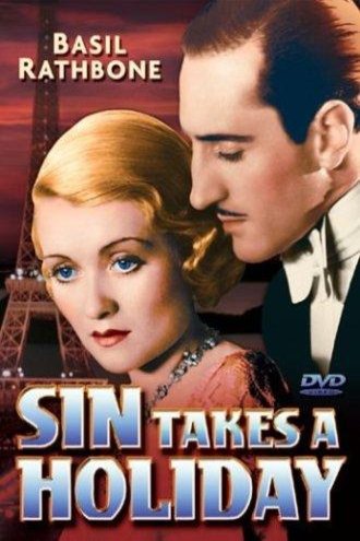 L'affiche du film Sin Takes a Holiday