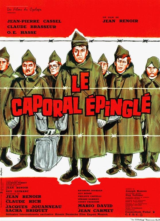 L'affiche du film Le Caporal épinglé