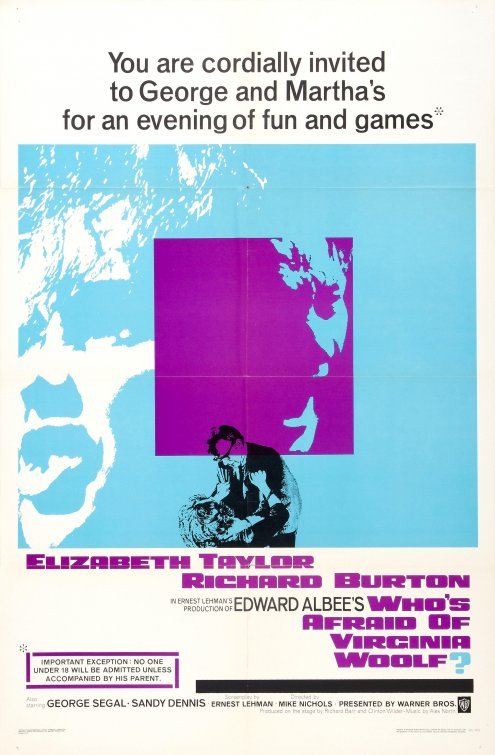 Poster of the movie Who's Afraid of Virginia Woolf?