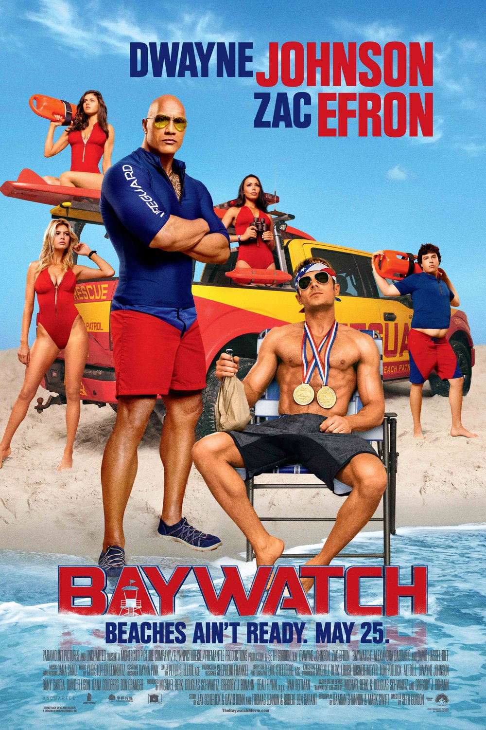 Poster of the movie Baywatch [2017]