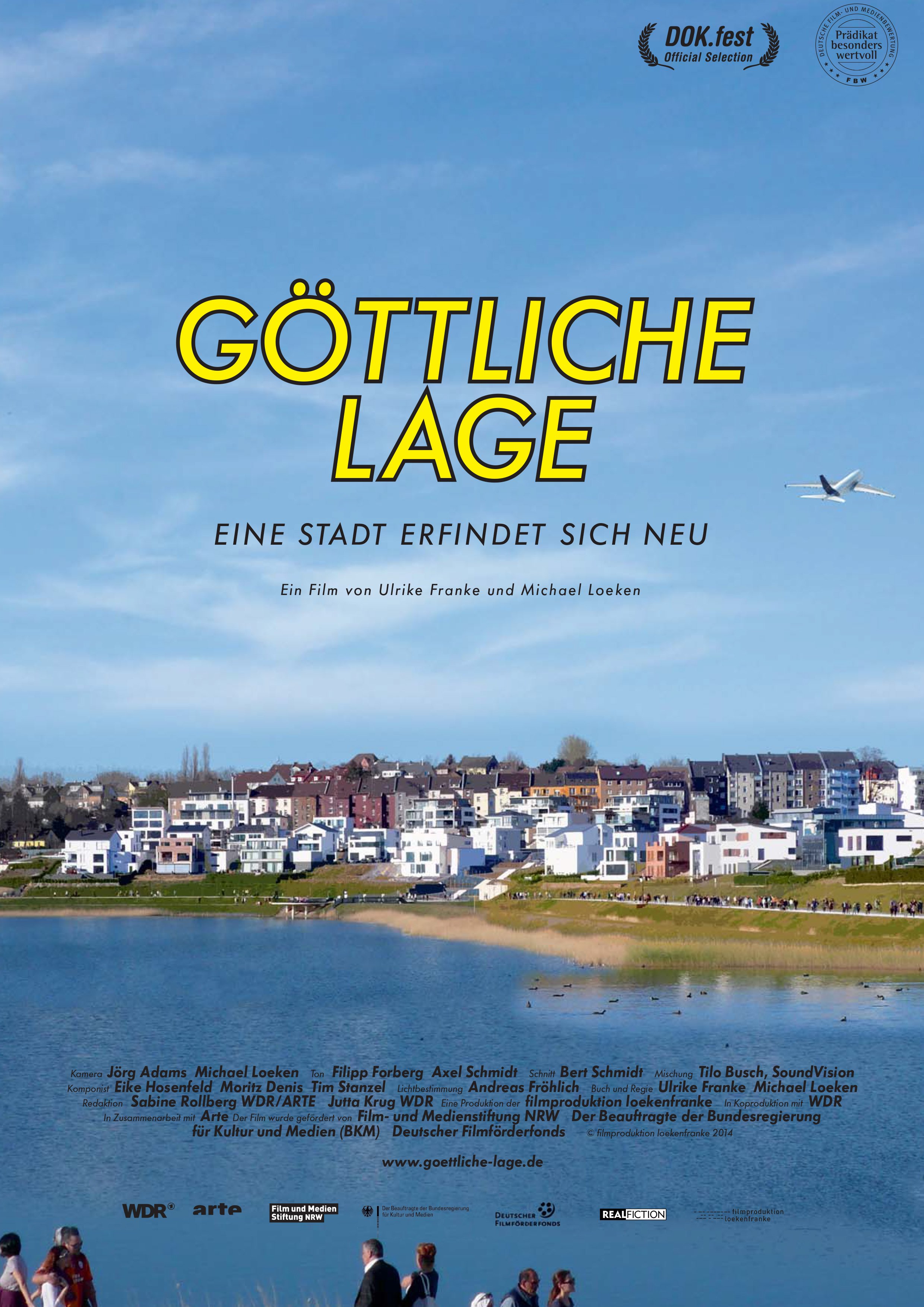 L'affiche du film Göttliche Lage - Eine Stadt erfindet sich neu
