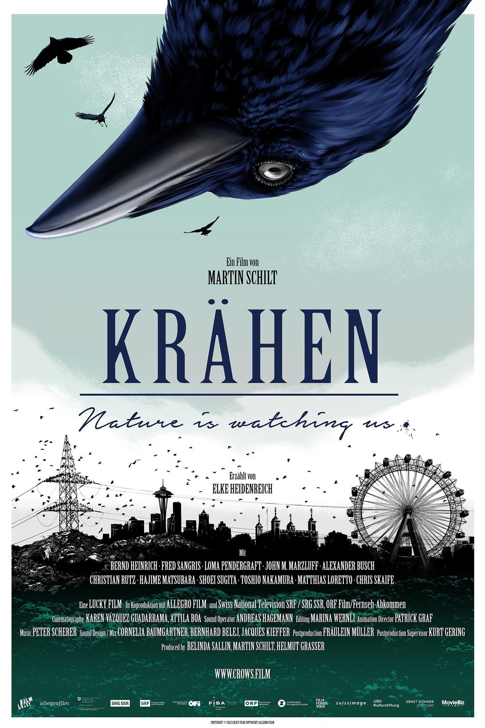 L'affiche du film Krähen - Nature Is Watching Us