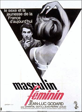 L'affiche du film Masculin féminin