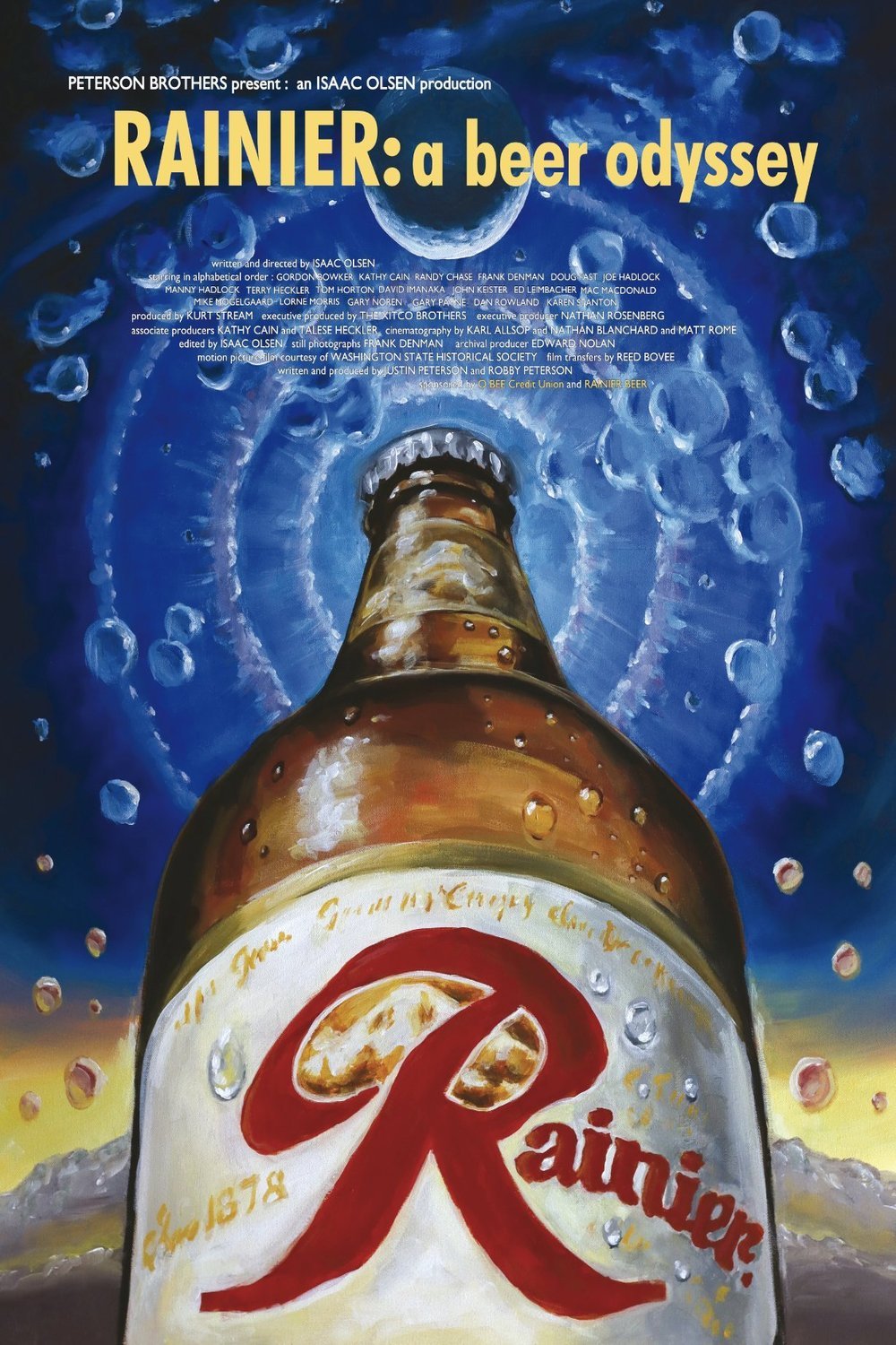 L'affiche du film Rainier: A Beer Odyssey