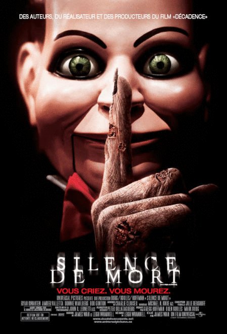 L'affiche du film Silence de mort