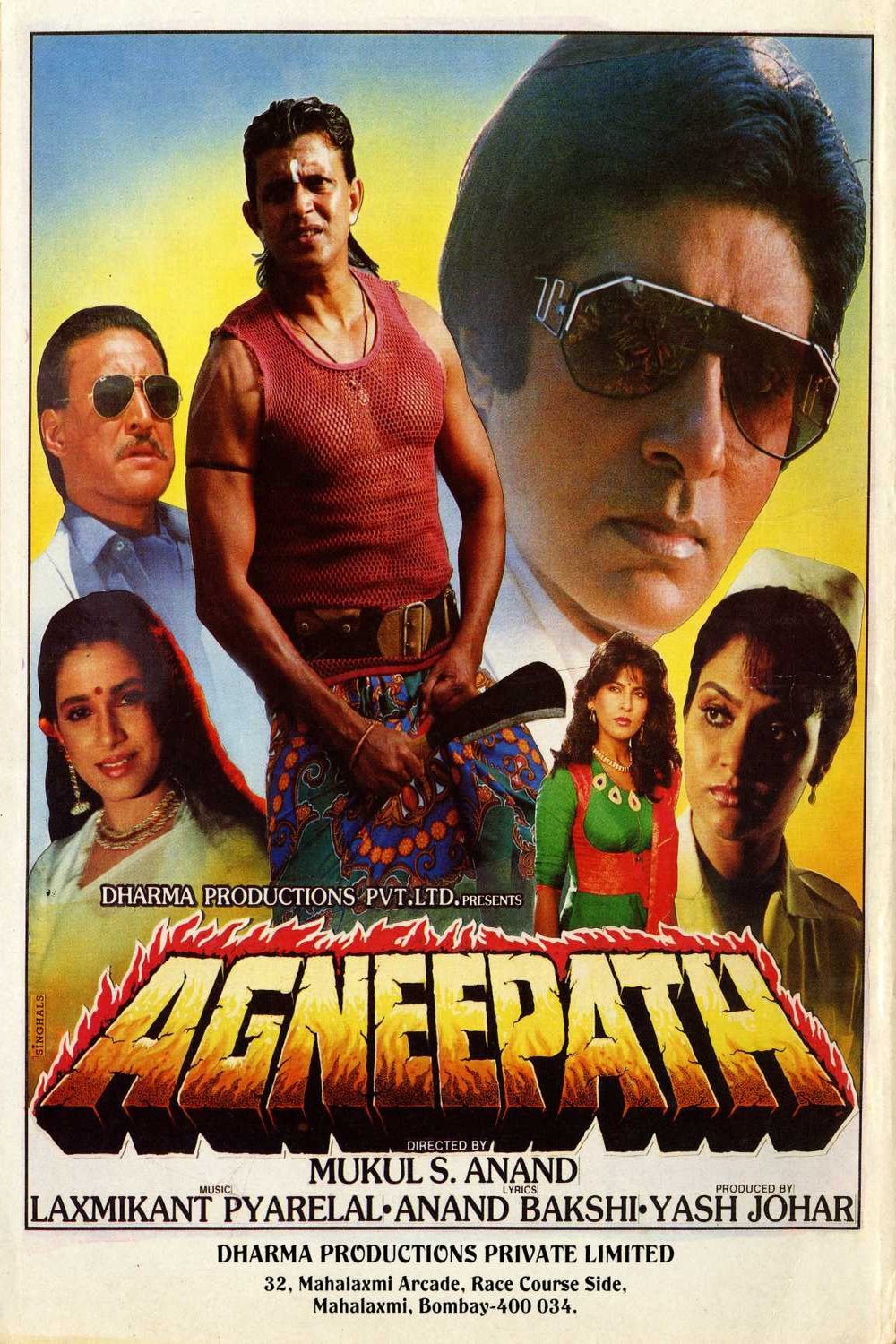 L'affiche du film Agneepath