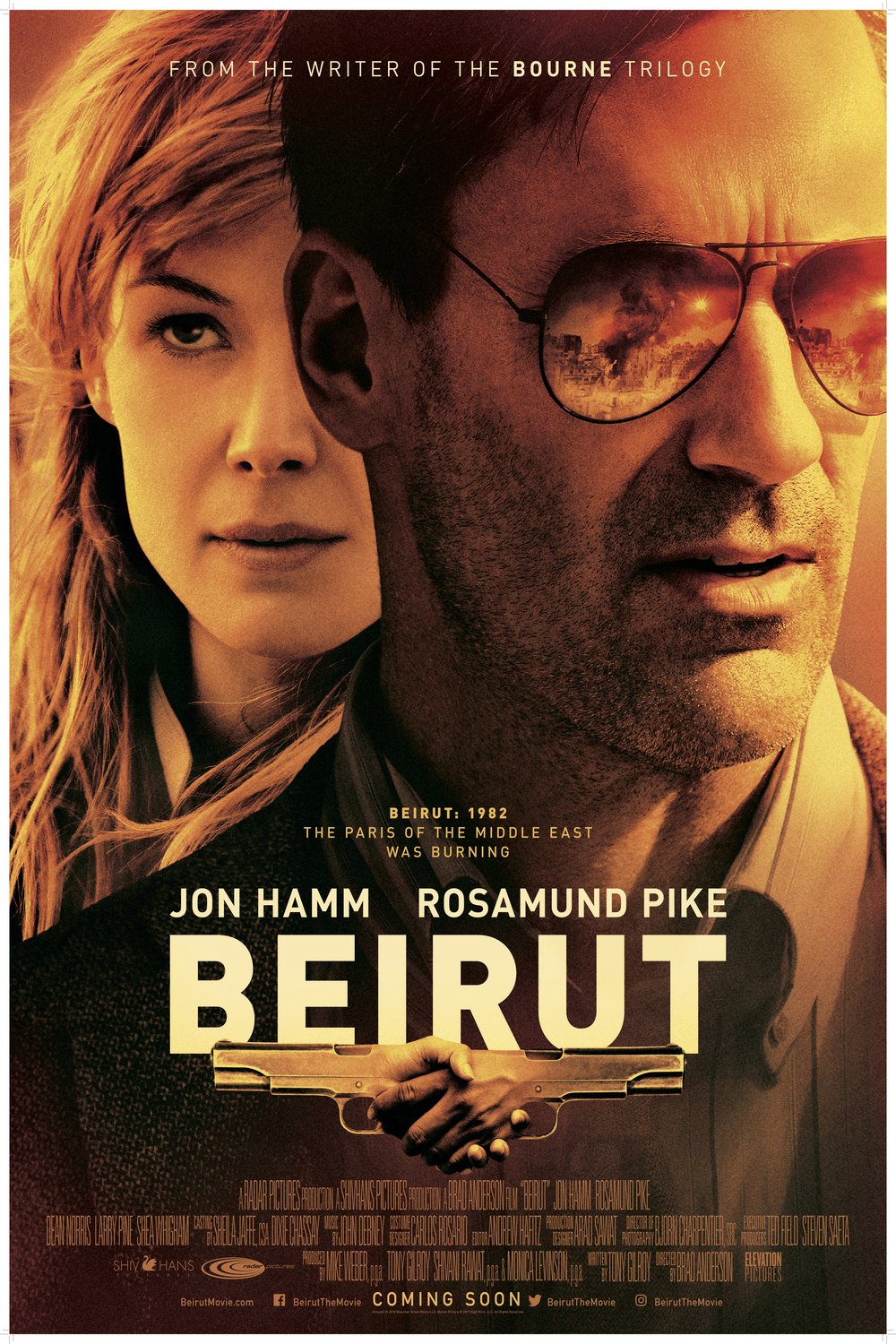 Poster of the movie Beirut [2018]