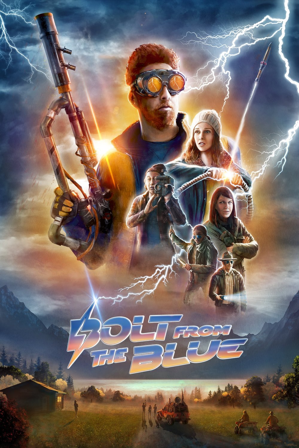 L'affiche du film Bolt from the Blue
