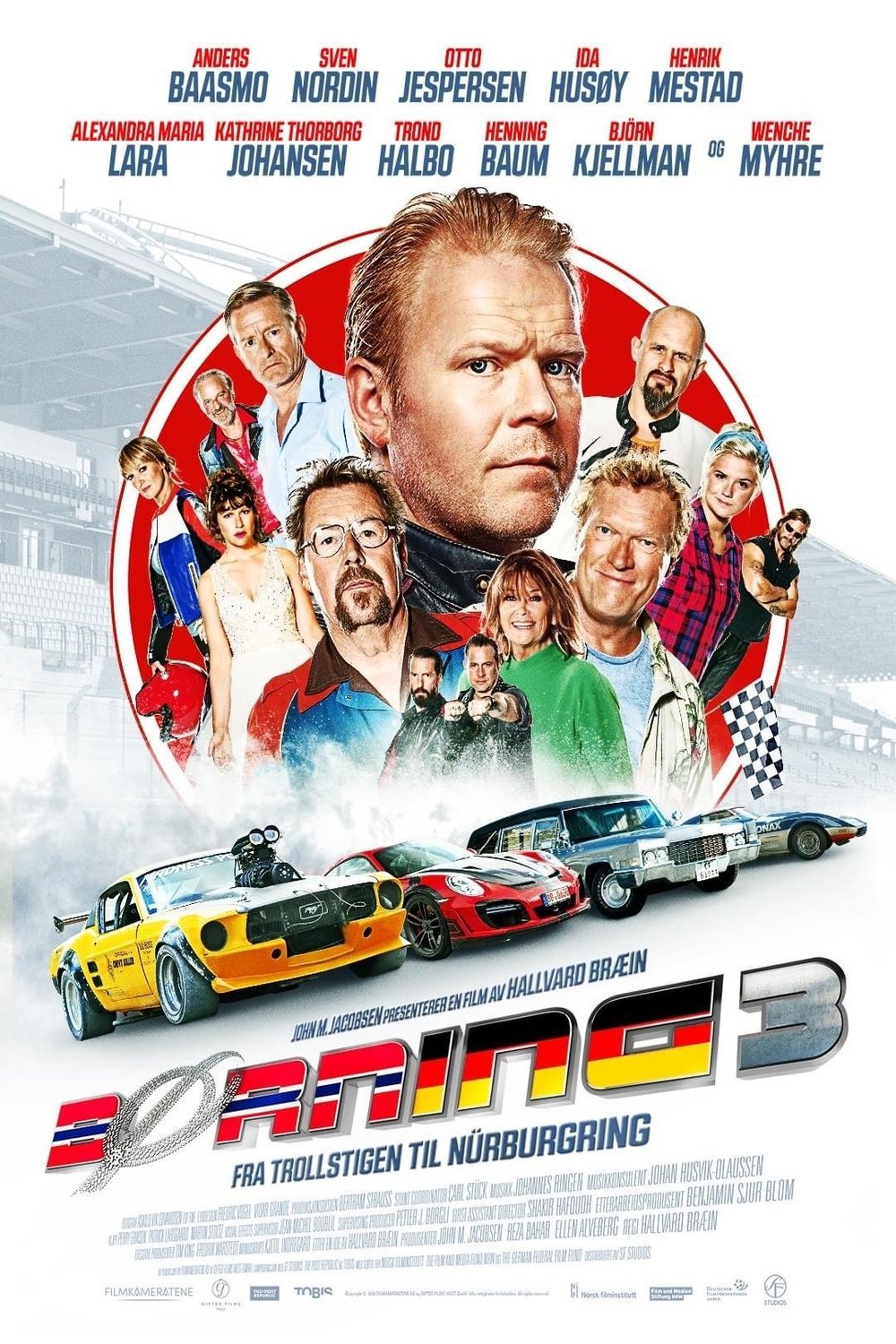 L'affiche du film Børning 3