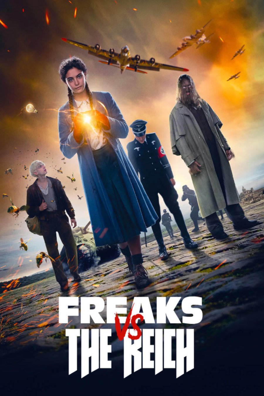 L'affiche du film Freaks Vs. The Reich