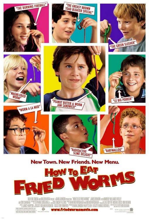 L'affiche du film Comment manger des vers de terre