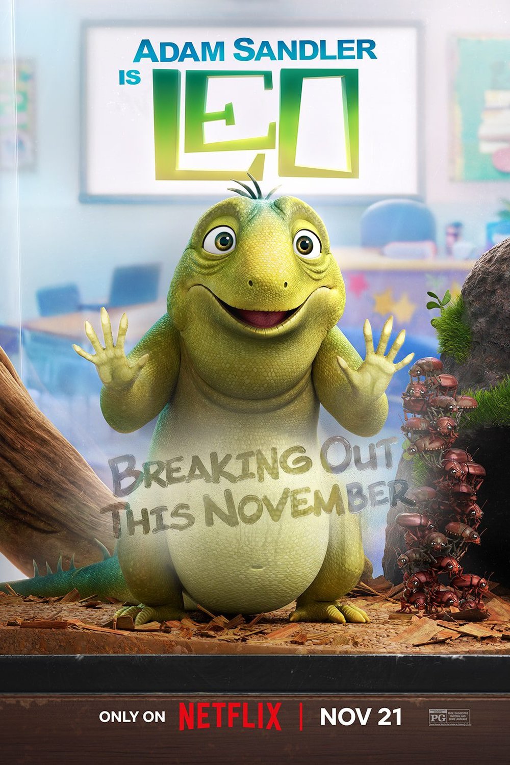 L'affiche du film Leo