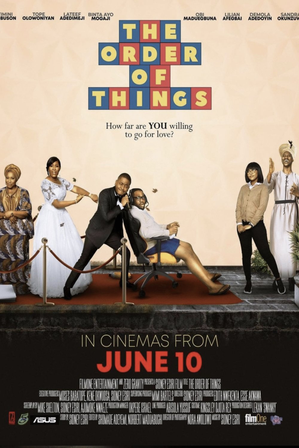 L'affiche du film The Order of Things