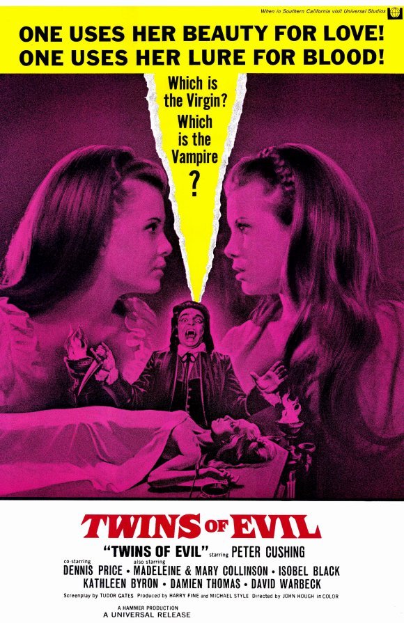 L'affiche du film Twins of Evil