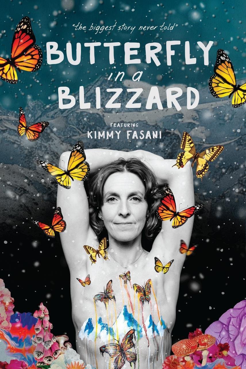 L'affiche du film Butterfly in a Blizzard