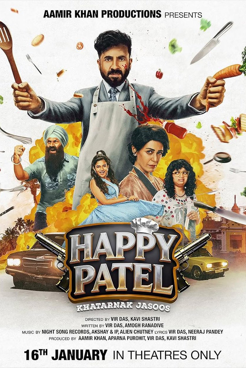 Poster of the movie Happy Patel: Khatarnak Jasoos [2026]