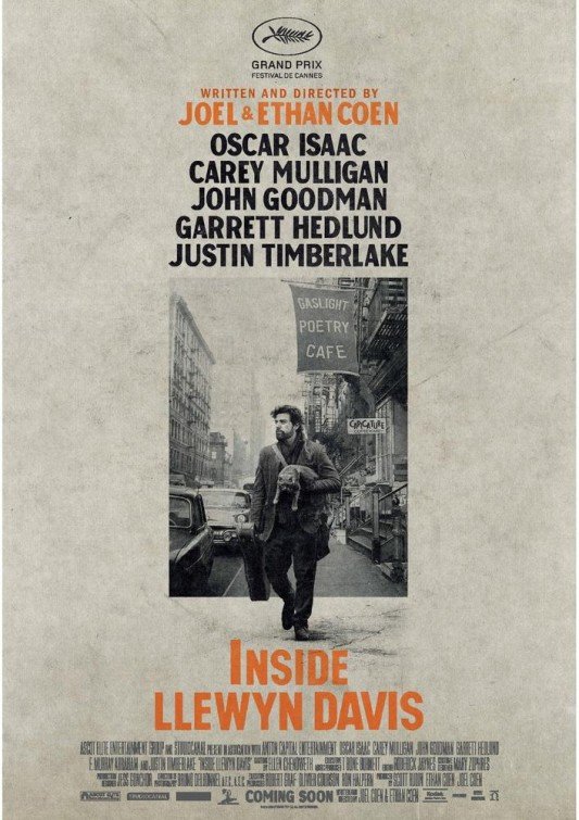 L'affiche du film Inside Llewyn Davis