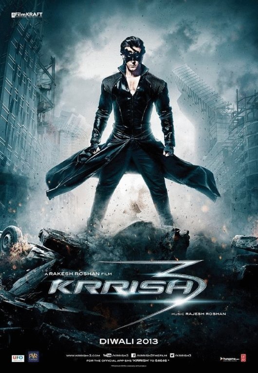 L'affiche du film Krrish 3