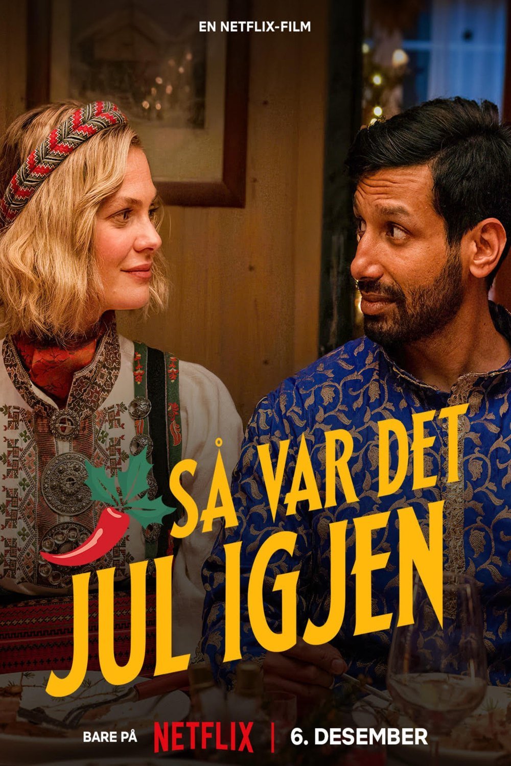 L'affiche du film Så var det jul igjen