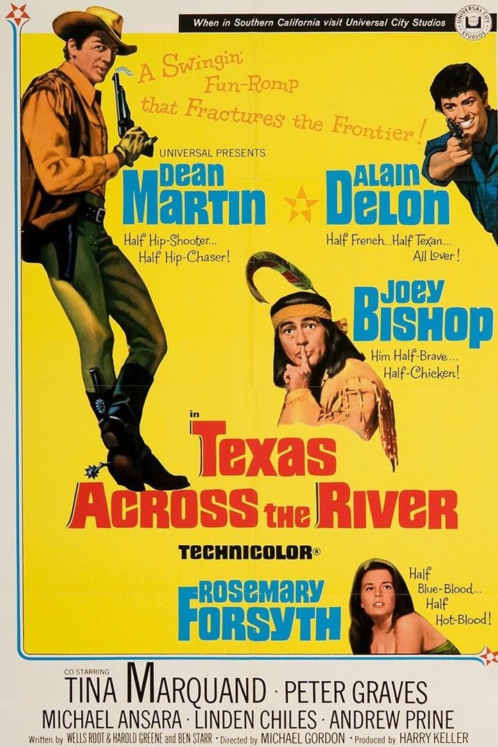 L'affiche du film Texas Across the River