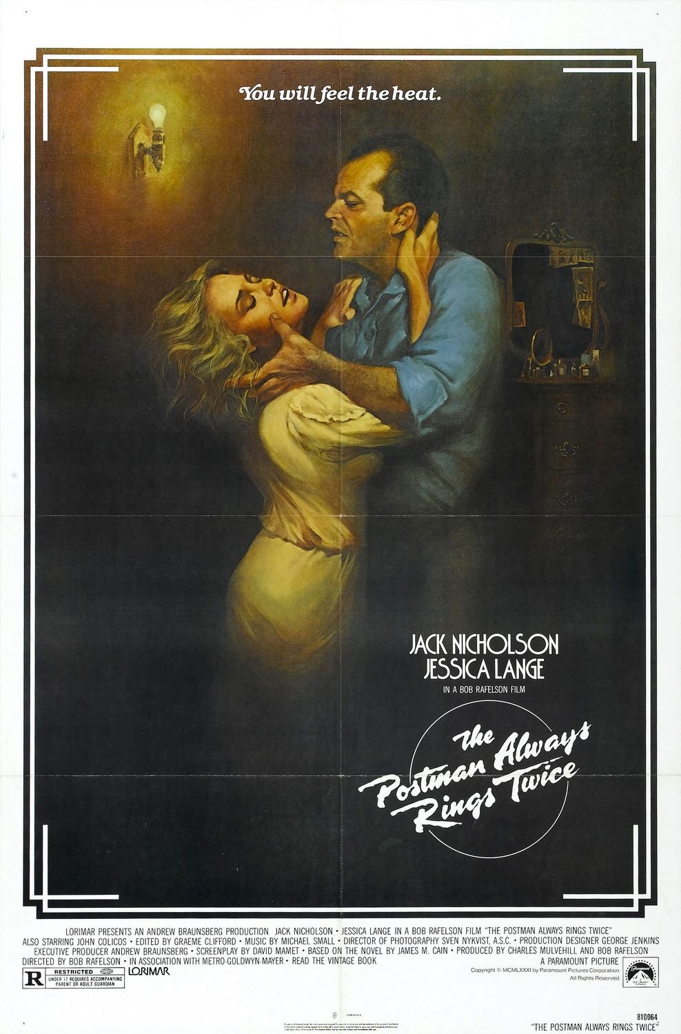 L'affiche du film Le Facteur sonne toujours deux fois