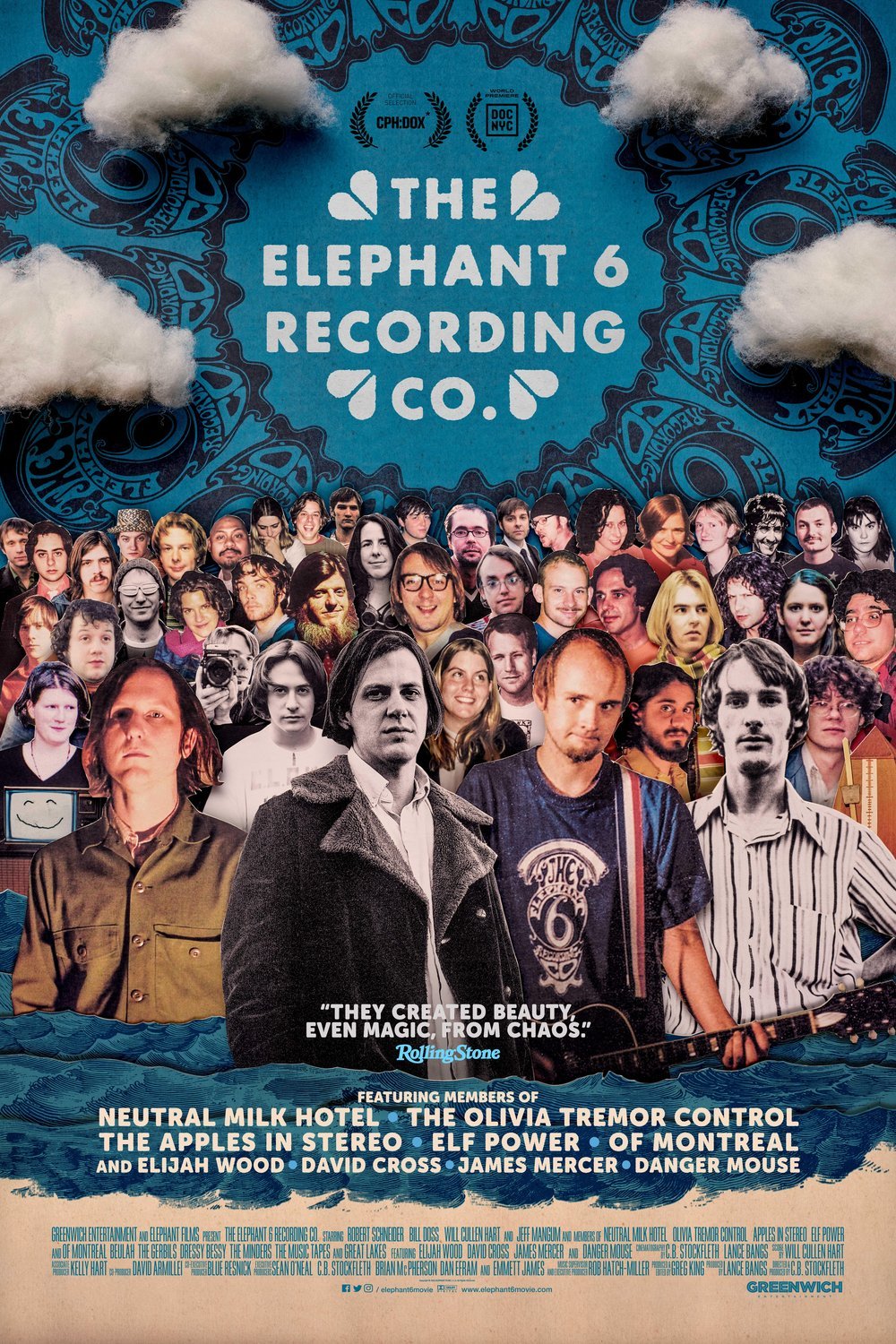 L'affiche du film The Elephant 6 Recording Co.