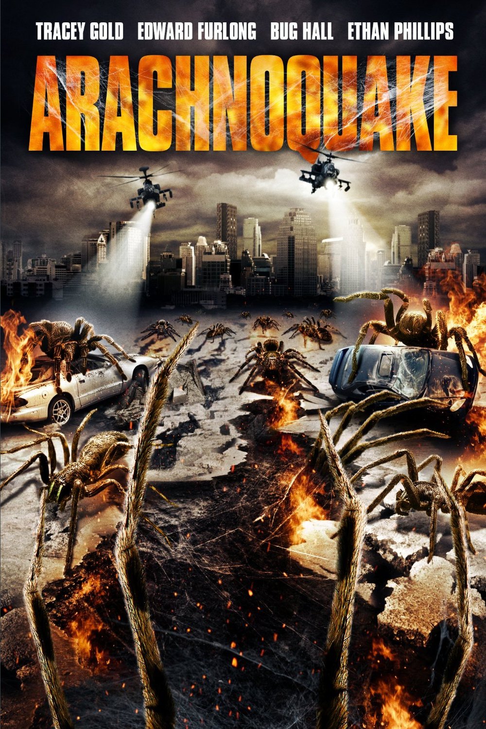 L'affiche du film Arachnoquake