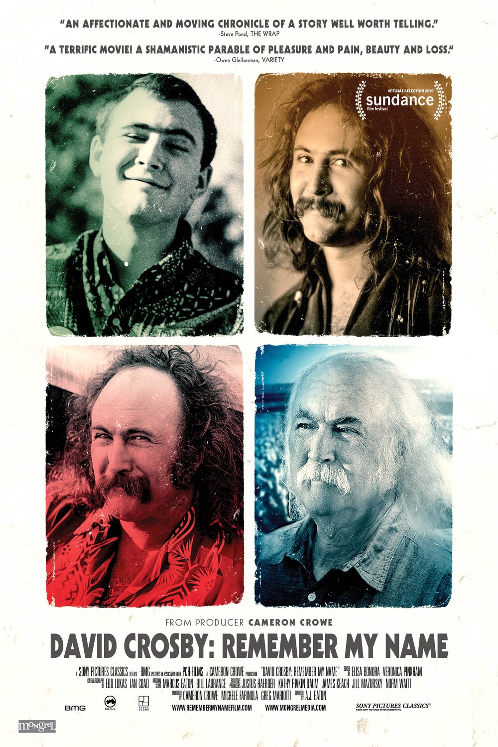 Poster of the movie David Crosby: Remember My Name [2019]