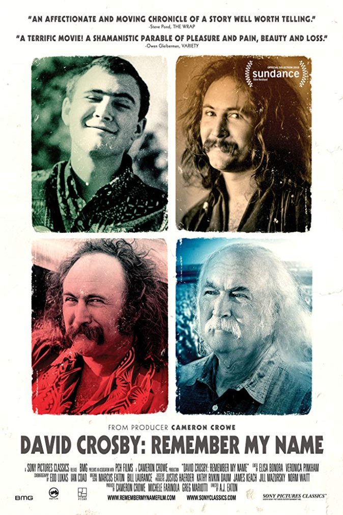 L'affiche du film David Crosby: Remember My Name