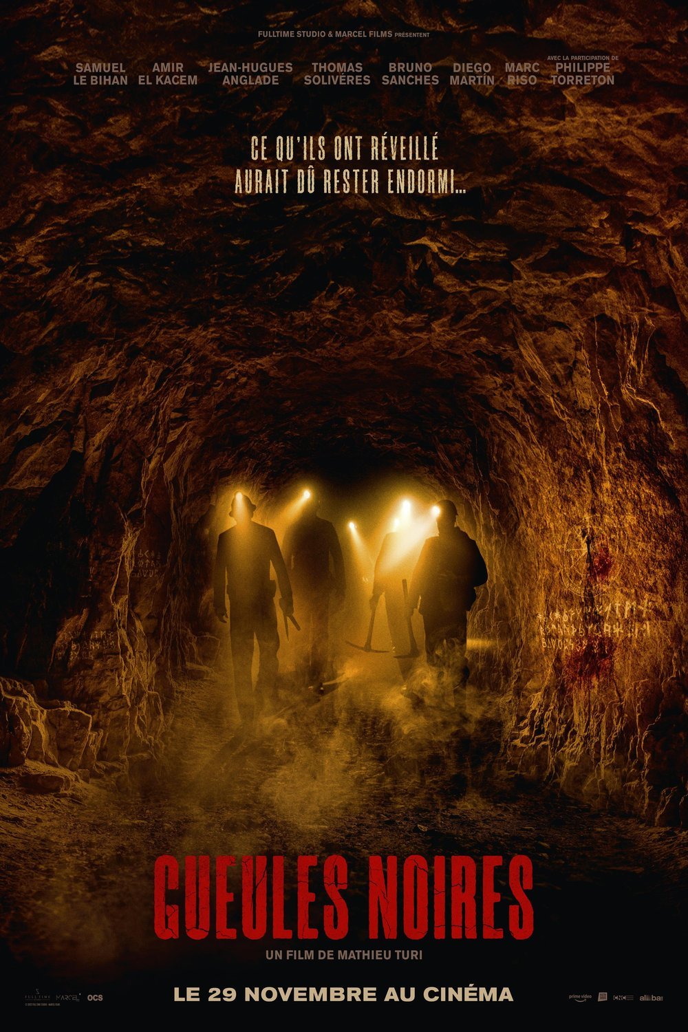 L'affiche du film Gueules Noires