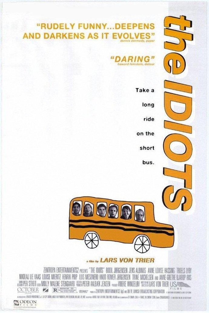 L'affiche du film Idioterne