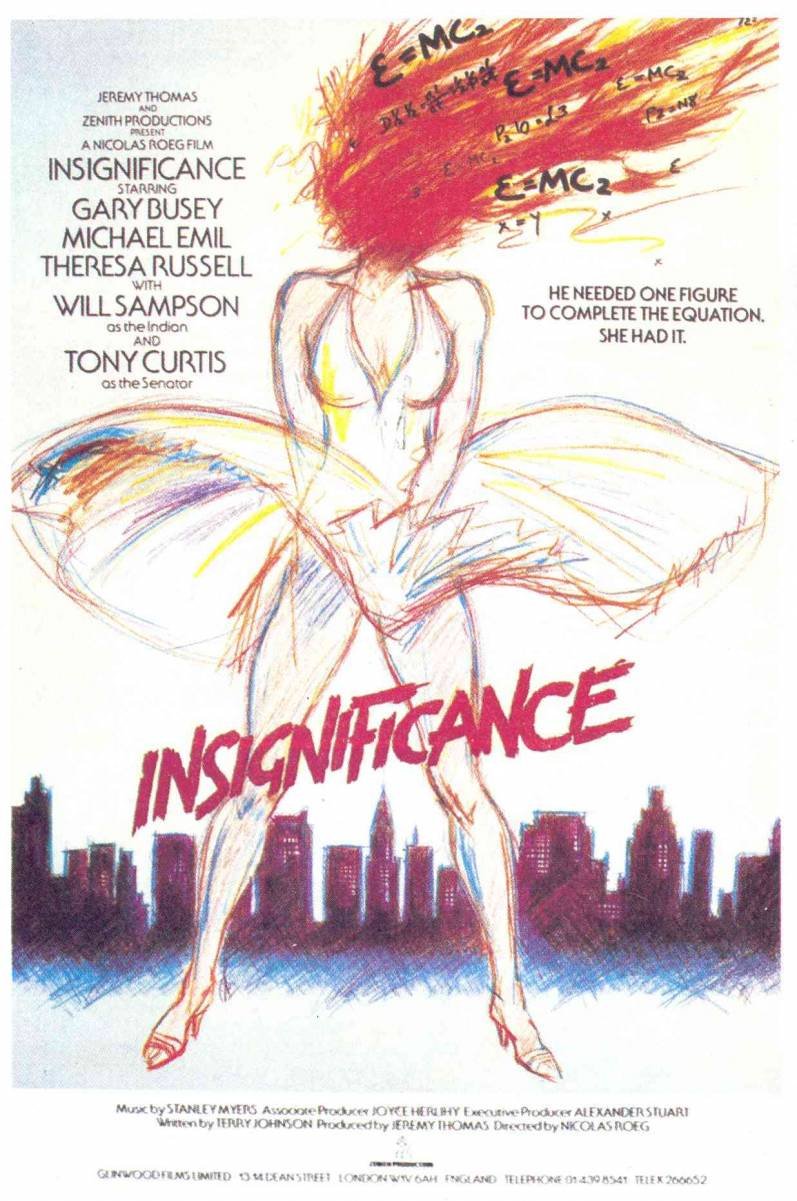 L'affiche du film Insignificance