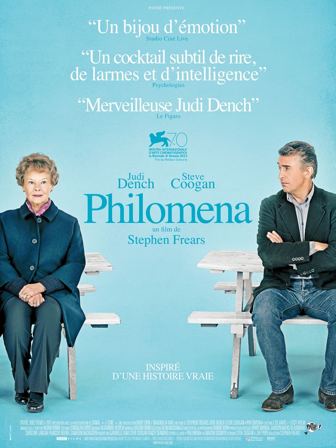 L'affiche du film Philomena v.f.