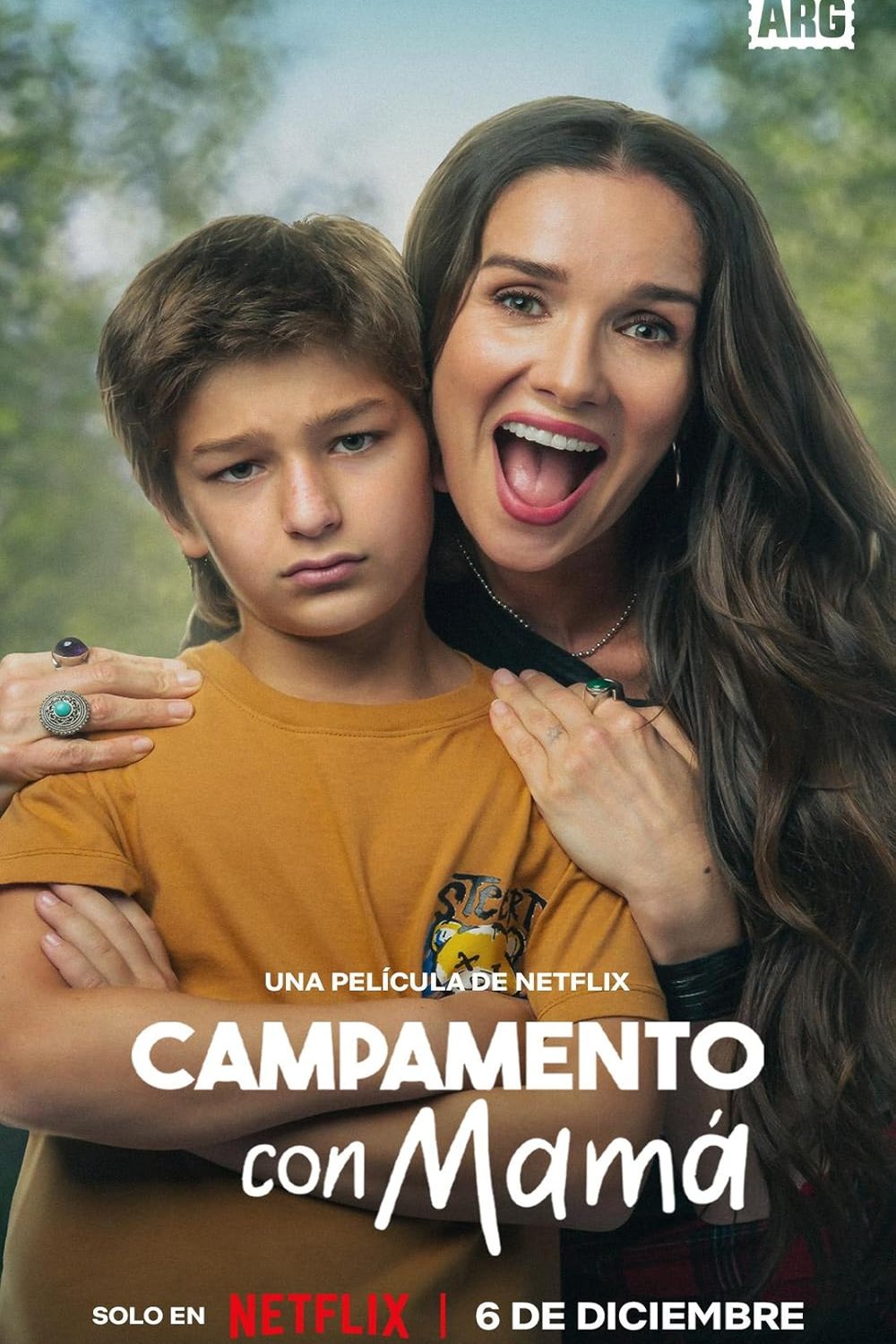 L'affiche du film Campamento con mamá