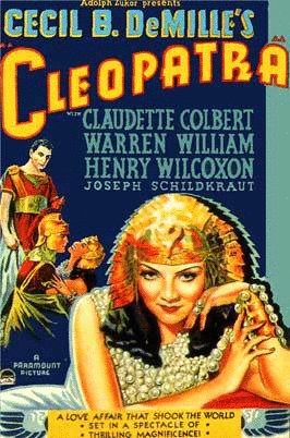 L'affiche du film Cleopatra