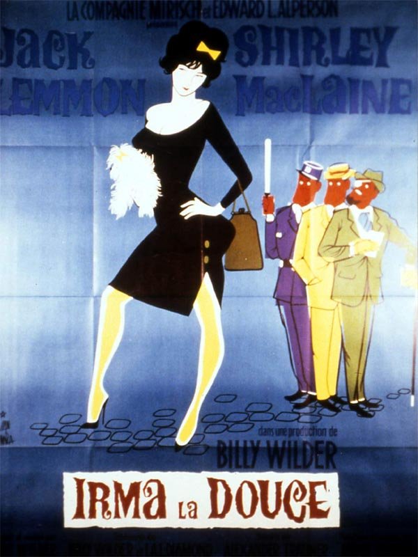 L'affiche du film Irma la Douce