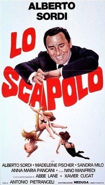 L'affiche du film Lo Scapolo