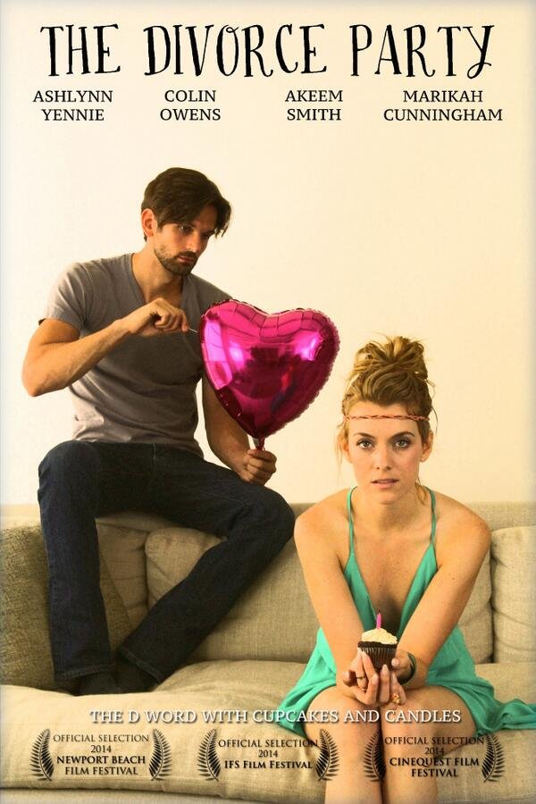 L'affiche du film The Divorce Party