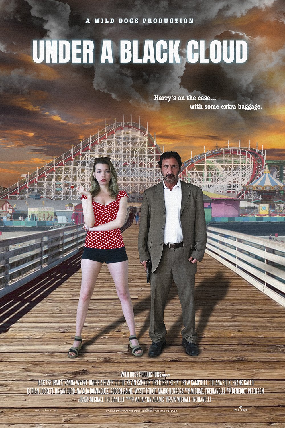 L'affiche du film Under a Black Cloud