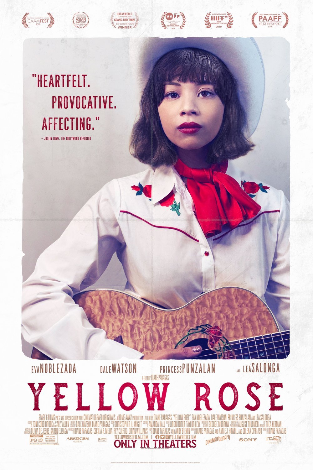 L'affiche du film Yellow Rose