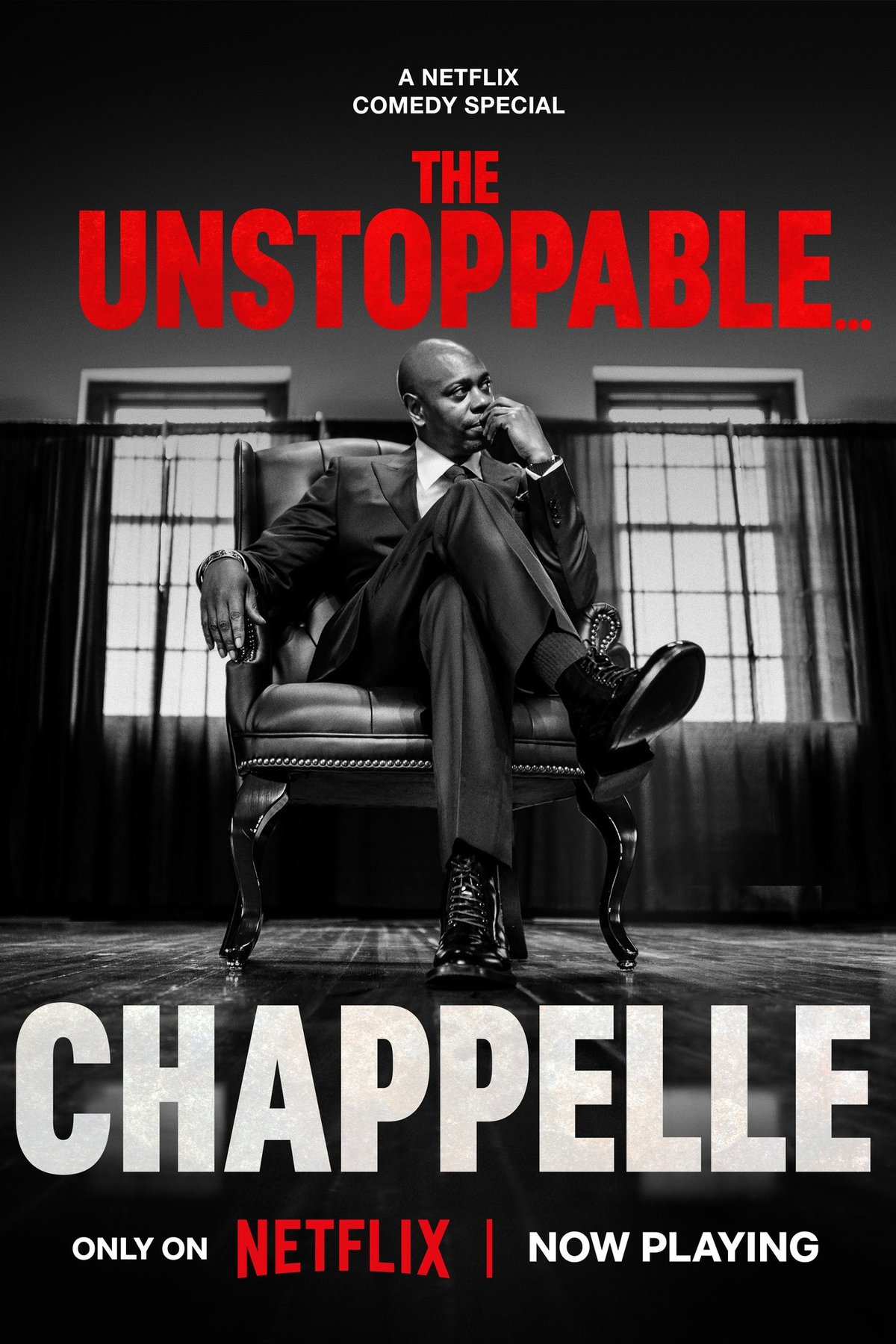 Poster of the movie Dave Chappelle: The Unstoppable [2025]