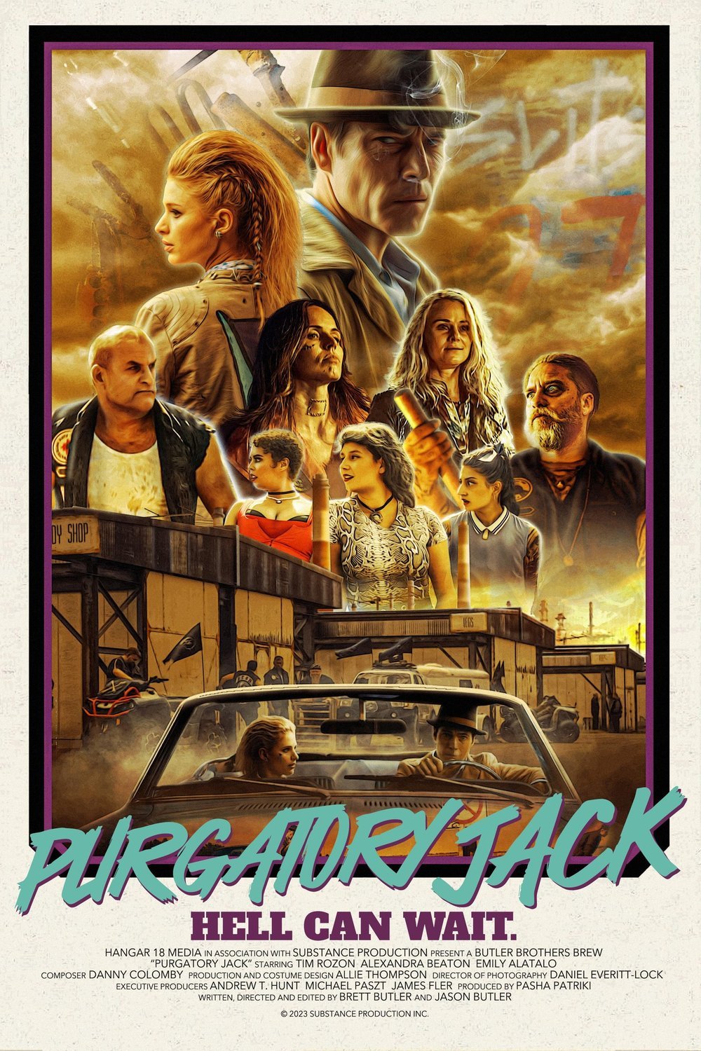 L'affiche du film Purgatory Jack